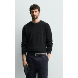 Pull homme noir en coton – Sweet Dreams